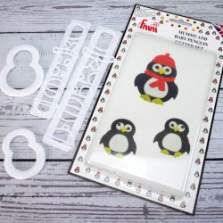 FMM Mummy & Baby Penguin Cutter Set