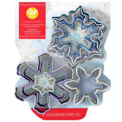 Wilton: Snowflake Cutter Set - Set of 7