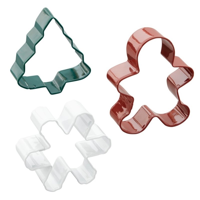 Wilton : Christmas Cookie Cutters - Set of 3