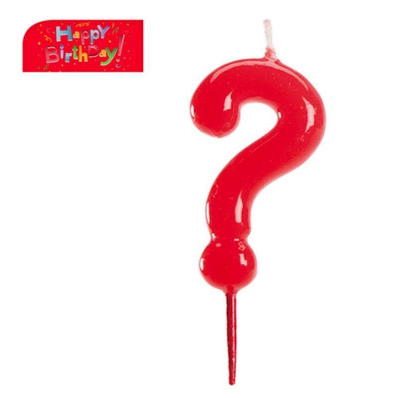 Dekora Candle Questioning - Red