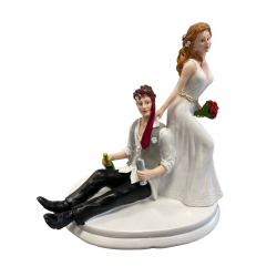 Weeding Couple Drunk - 14Cm