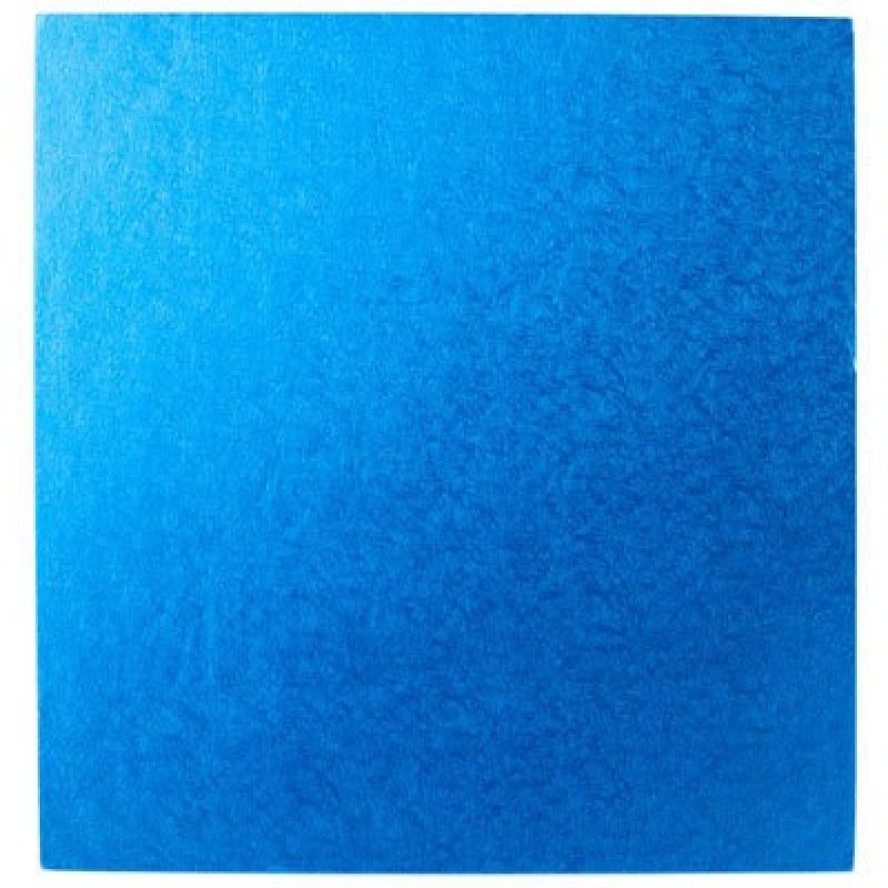 10" Square Cake Drums - Blue