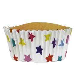 PME Stars Foil Lined Cupcake Cases - Pack of 30