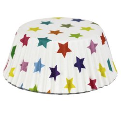 PME Stars Foil Lined Cupcake Cases - Pack of 30