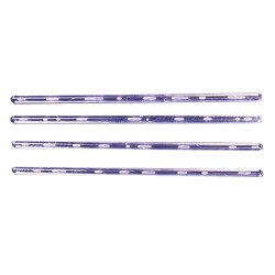 Clear Dowels 200mm (8'') 4 Pack