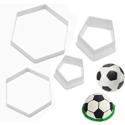 PME Football/Soccer Pattern Cutters 4 Set