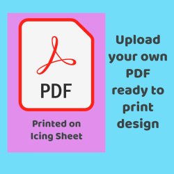 PDF - A4 Own Edible Print Image