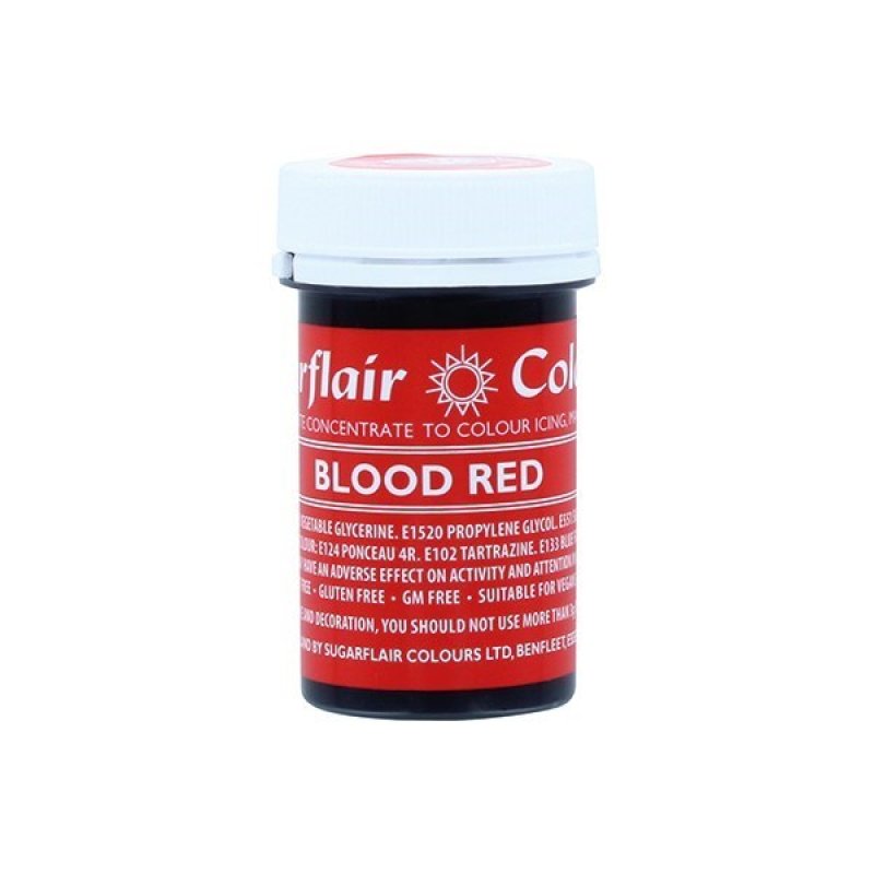 Sugarflair Blood Red - 25g