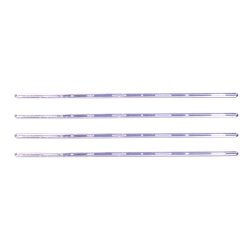 Clear Dowels 200mm (12'') - 4 Pack