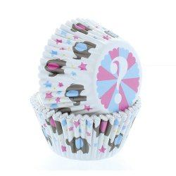 Baked With Love Baby Elephant Baking Cases - 50 Set