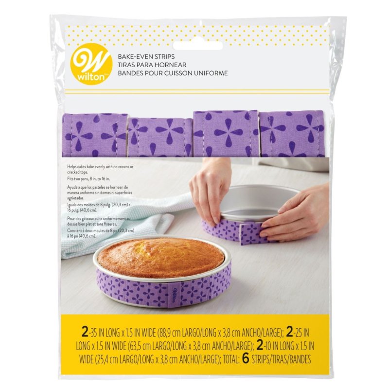 Wilton : Bake Even Strip Set - Pack of 6