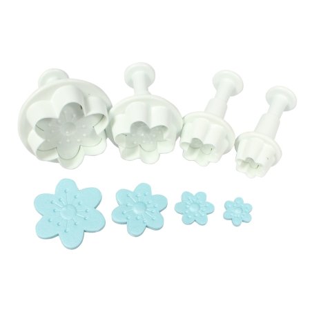 Cake Star - Cherry Blossom Plunger Cutter - 4 Set