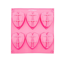 Diamond Hearts Silicone Mold