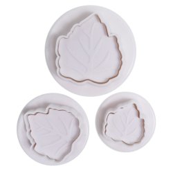 Cake Star Plunger Cutters - Leaf